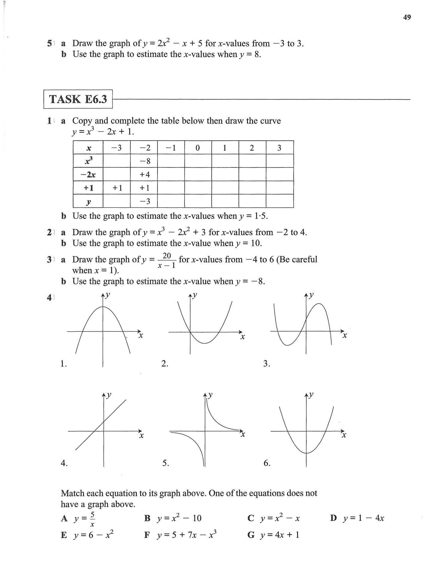 Essential Mathematics for GCSE - Higher - Homework Book